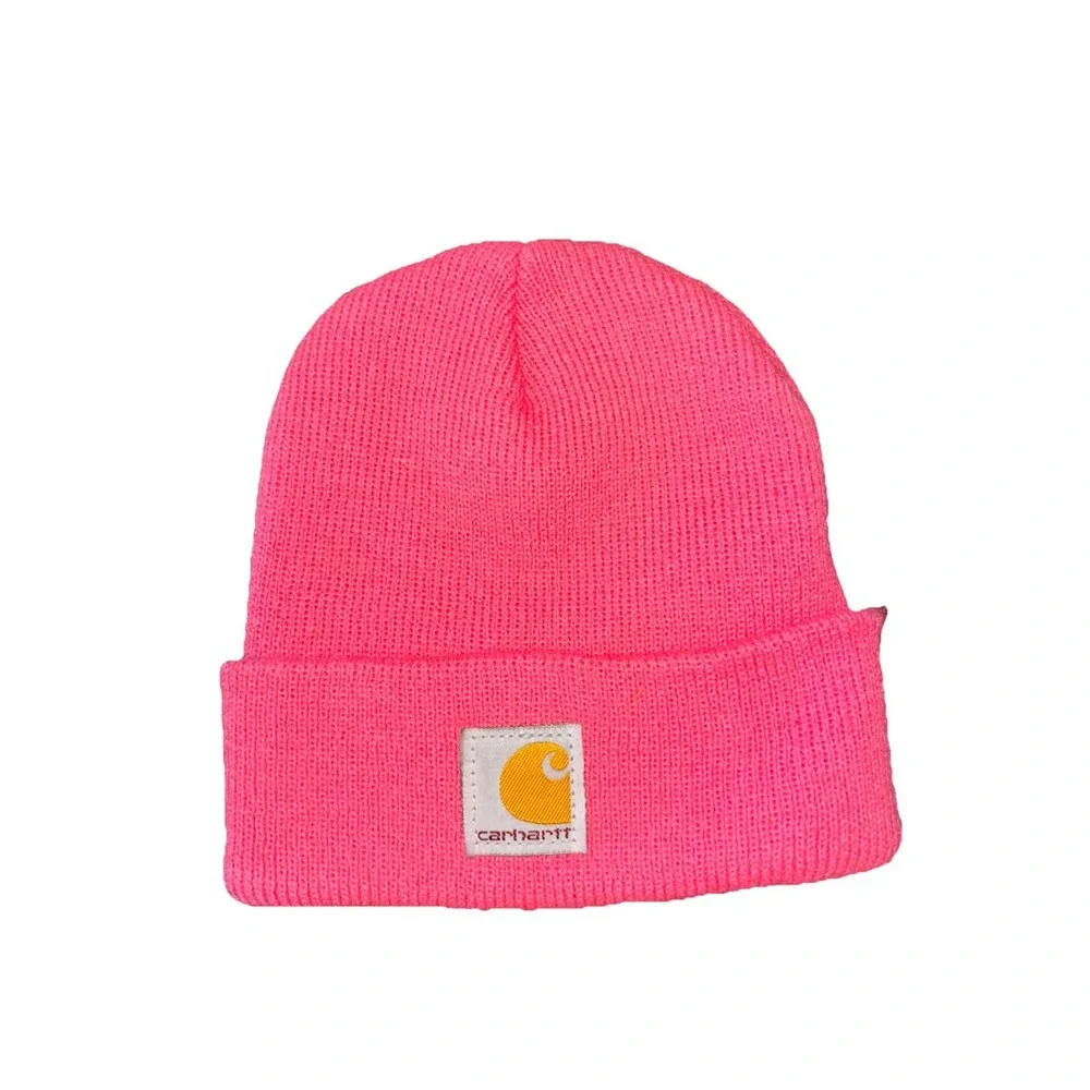 Carhartt Pink Beanie Hat AH8905 Child / Infant / Toddler One Size Fits‎ Most USA